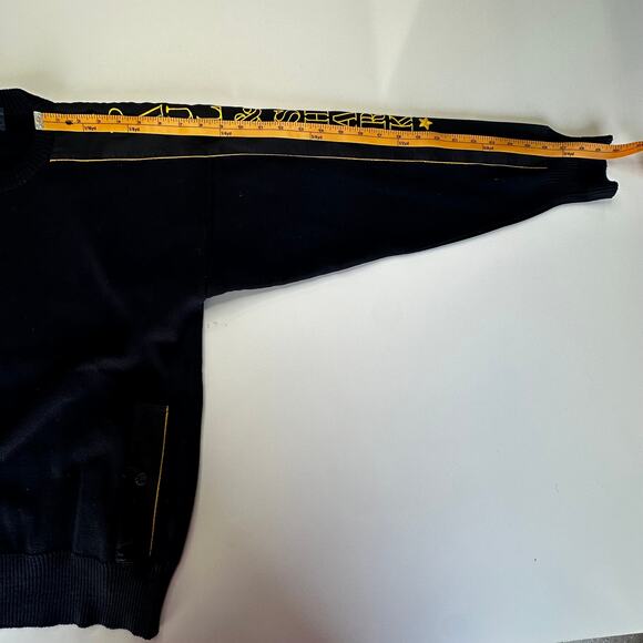 Paul & Shark Yachting Navy Crew Neck/Ribbed Hemmed Sweater- S - Picture 7 of 9